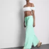 Pantalones de playa estampados de pierna ancha