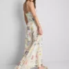 Pantalones de playa estampados de pierna ancha
