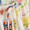 Pantalones de playa estampados de pierna ancha
