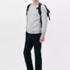 Pantalones de sarga de pierna recta