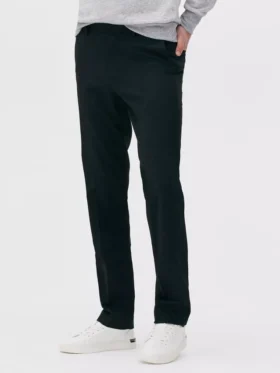 Pantalones de sarga de pierna recta