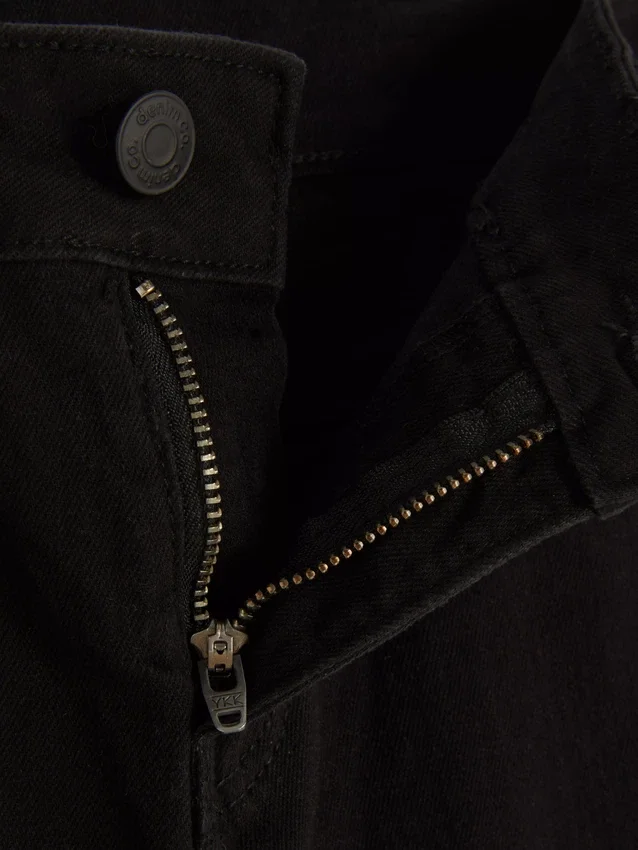 Pantalones de sarga de pierna recta