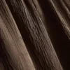 Pantalones de satén con textura y pierna recta