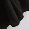 Pantalones de satén con textura y pierna recta