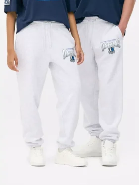 Pantalones de sudadera con cordón de los Dallas Mavericks de la NBA