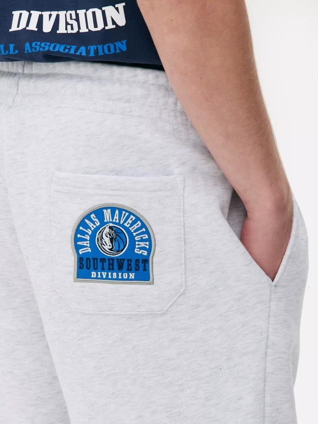 Pantalones de sudadera con cordón de los Dallas Mavericks de la NBA