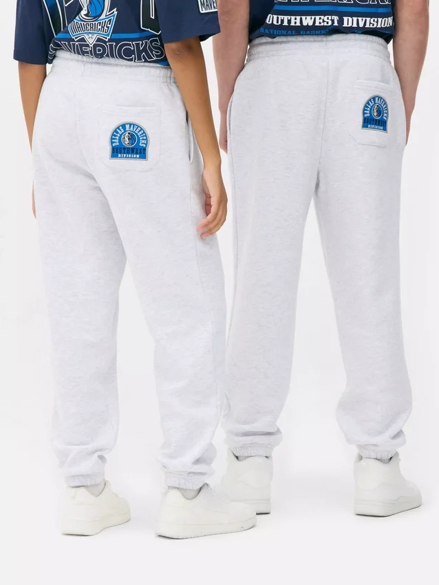 Pantalones de sudadera con cordón de los Dallas Mavericks de la NBA