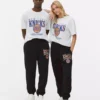 Pantalones de sudadera con cordón de los New York Knicks de la NBA