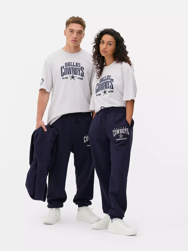 Pantalones de sudadera con estampado de los Dallas Cowboys de la NFL