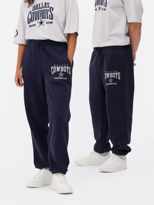 Pantalones de sudadera con estampado de los Dallas Cowboys de la NFL
