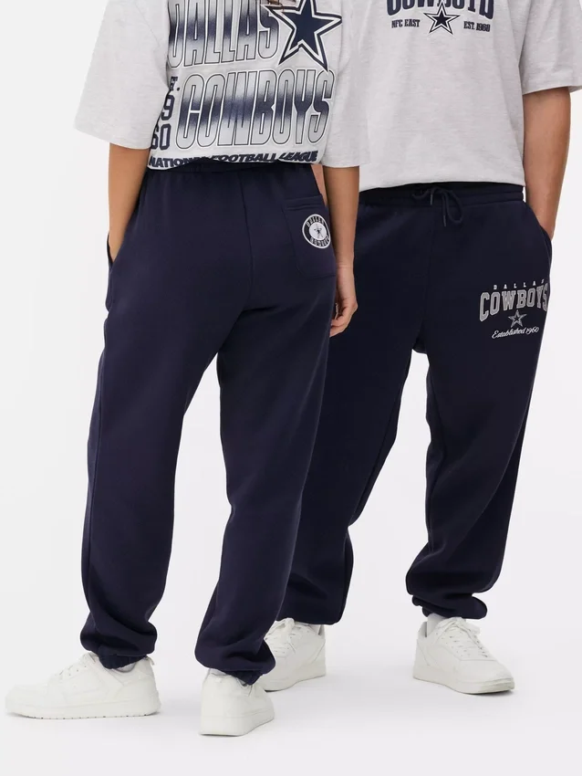 Pantalones de sudadera con estampado de los Dallas Cowboys de la NFL