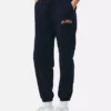 Pantalones de sudadera estampados con dobladillo