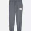 Pantalones de sudadera estampados con dobladillo