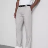 Pantalones de traje de corte ajustado con textura dobby