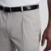 Pantalones de traje de corte ajustado con textura dobby