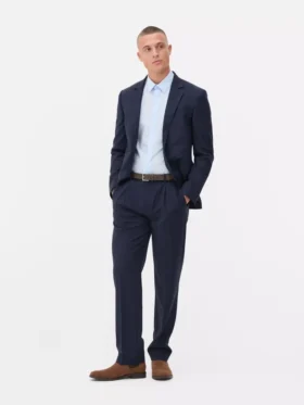 Pantalones de traje entallados