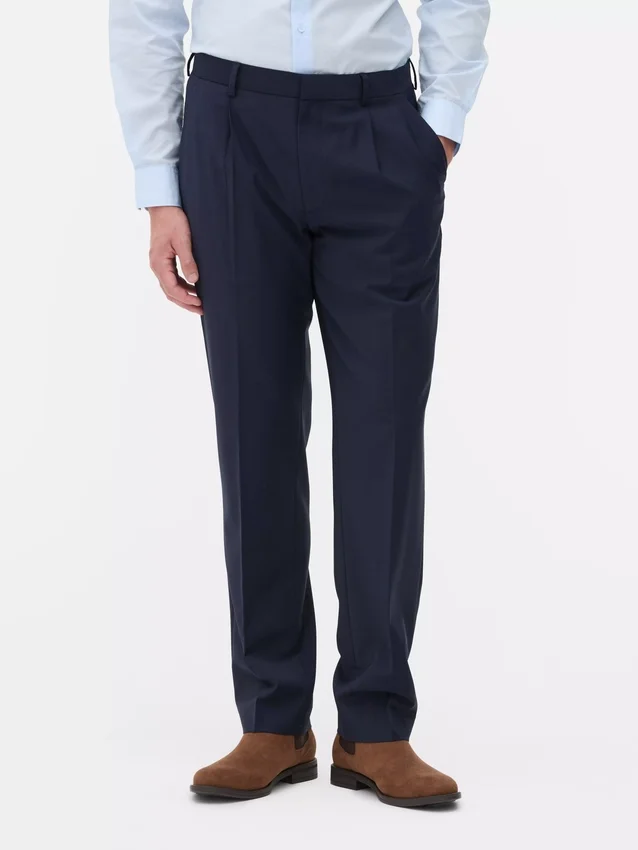Pantalones de traje entallados