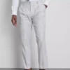 Pantalones de traje texturizados de corte regular