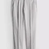 Pantalones de traje texturizados de corte regular