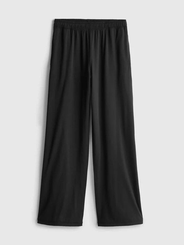Pantalones deportivos de pierna ancha