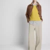 Pantalones elegantes de pierna ancha