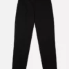 Pantalones formales de sarga de corte ajustado
