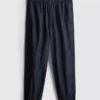 Pantalones harem de denim con alto contenido de algodón de Paula Echevarría