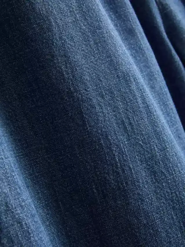 Pantalones harem de denim con alto contenido de algodón de Paula Echevarría