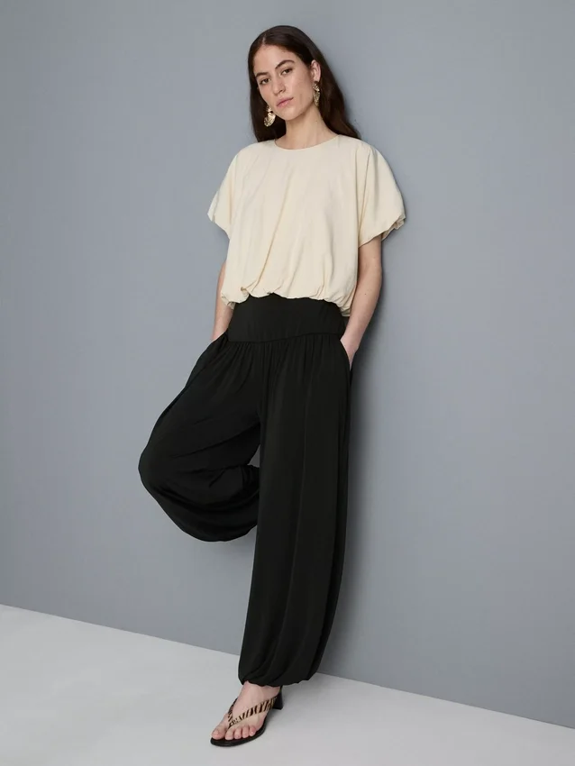Pantalones harén de jersey