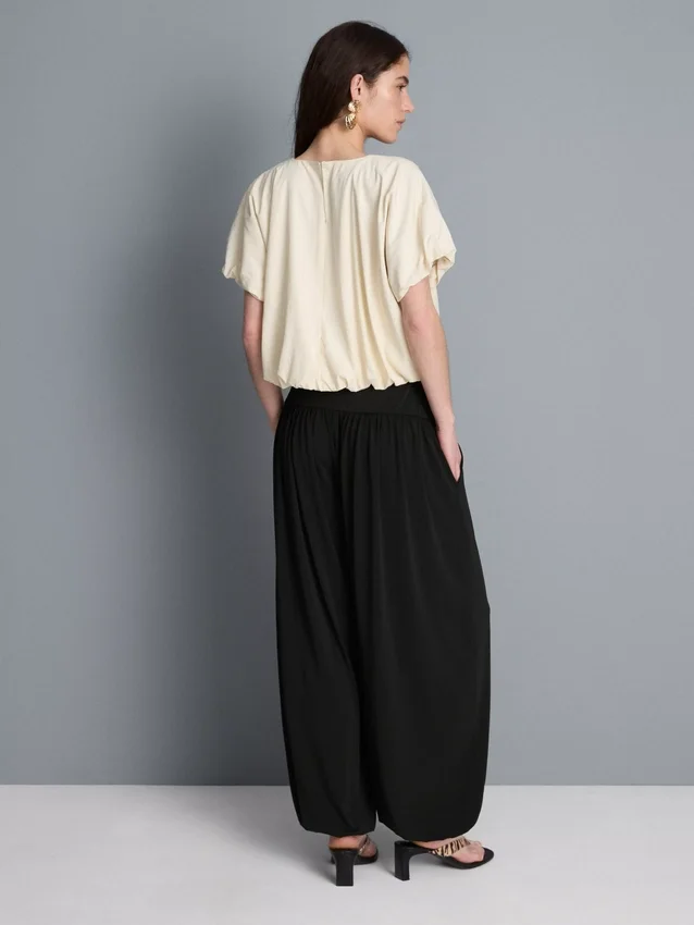 Pantalones harén de jersey