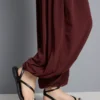 Pantalones harén drapeados