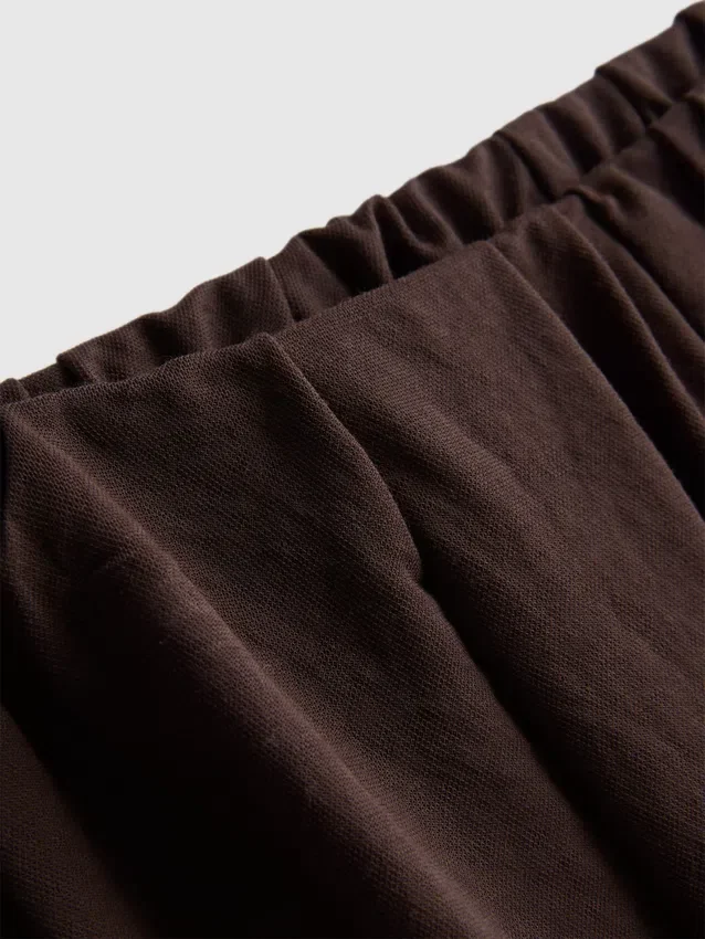 Pantalones harén texturizados