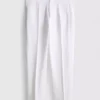 Pantalones holgados de mezcla de lino de The Edit