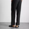 Pantalones holgados de mezcla de lino de The Edit