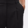 Pantalones Lila de pierna recta