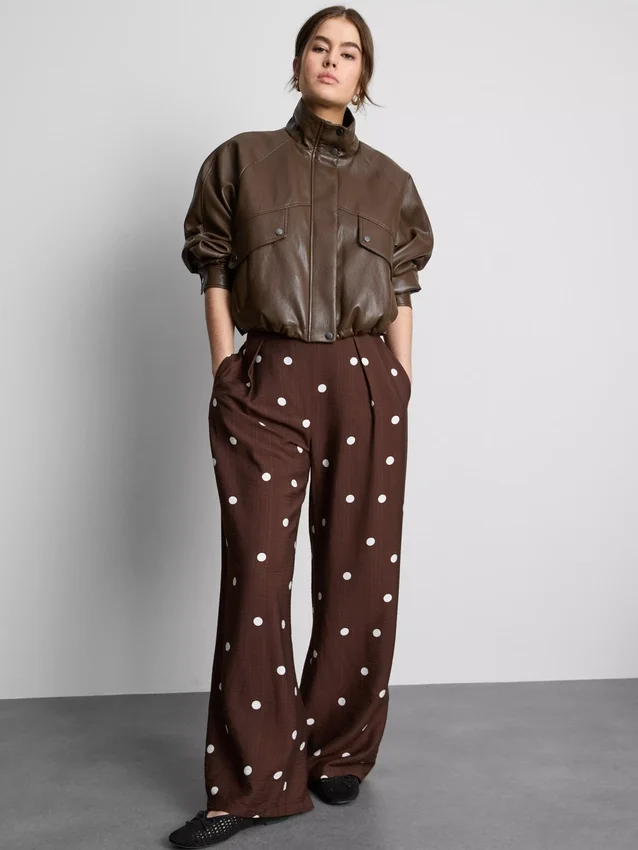 Pantalones palazzo estampados