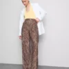 Pantalones palazzo estampados