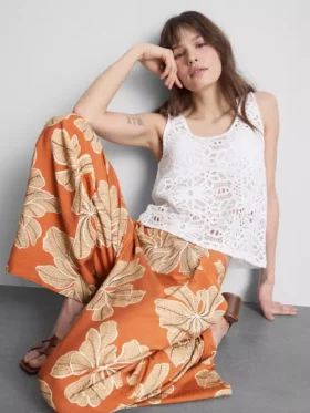 Pantalones palazzo estampados