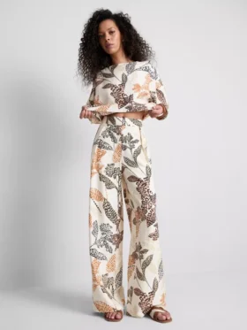 Pantalones palazzo estampados
