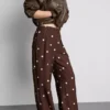 Pantalones palazzo estampados