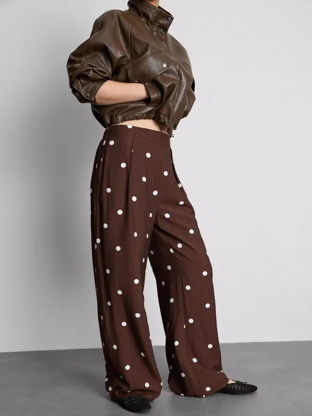 Pantalones palazzo estampados