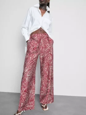 Pantalones palazzo estampados