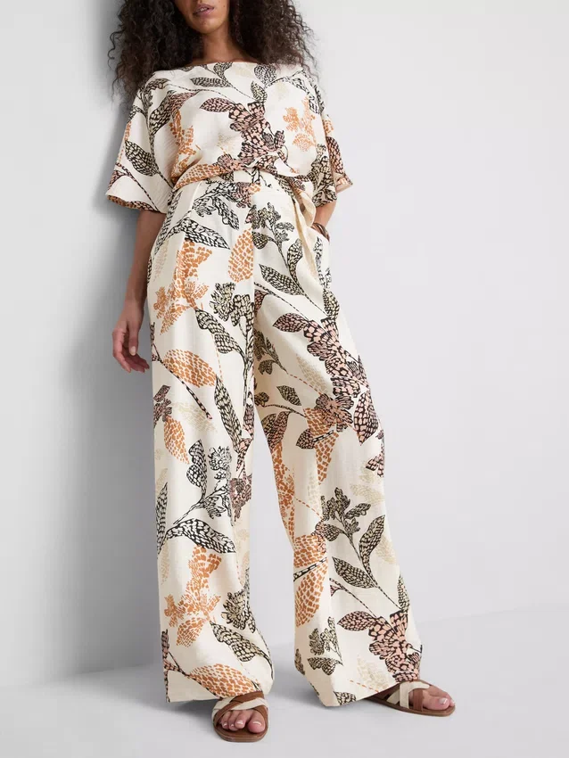 Pantalones palazzo estampados