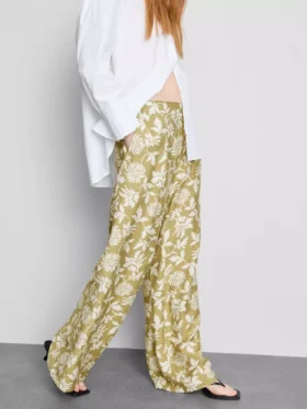 Pantalones palazzo estampados