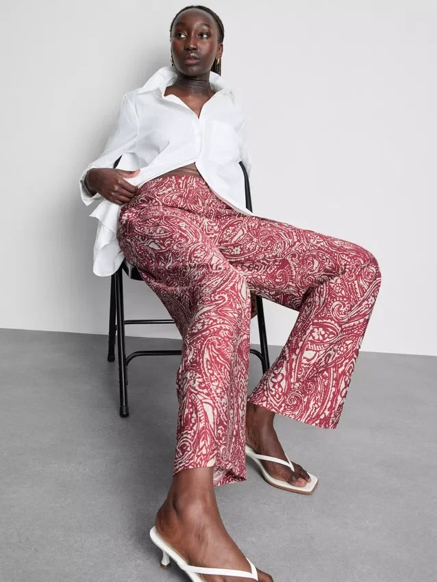 Pantalones palazzo estampados