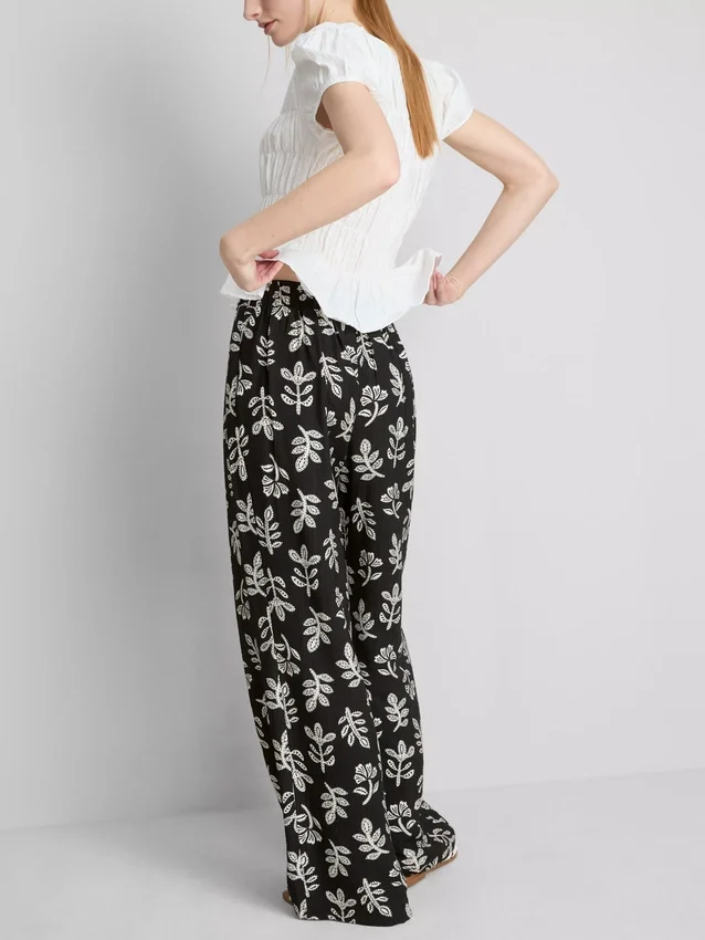 Pantalones palazzo estampados