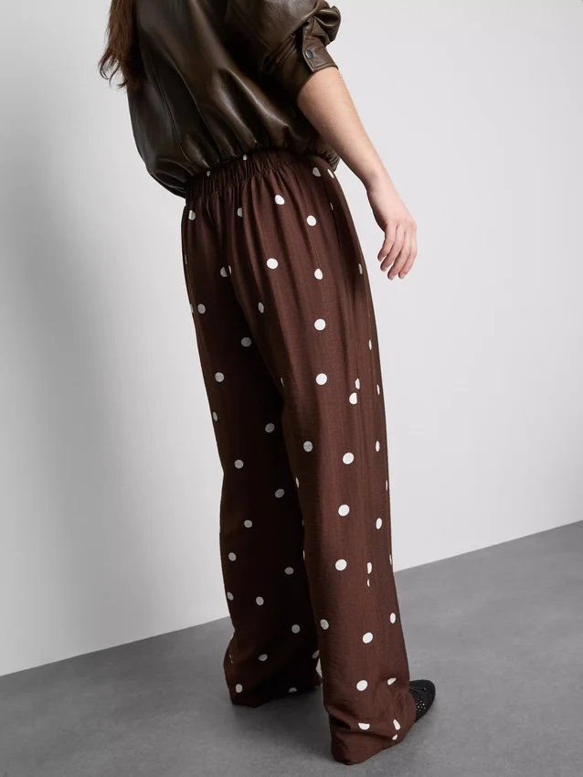Pantalones palazzo estampados