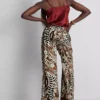 Pantalones palazzo estampados