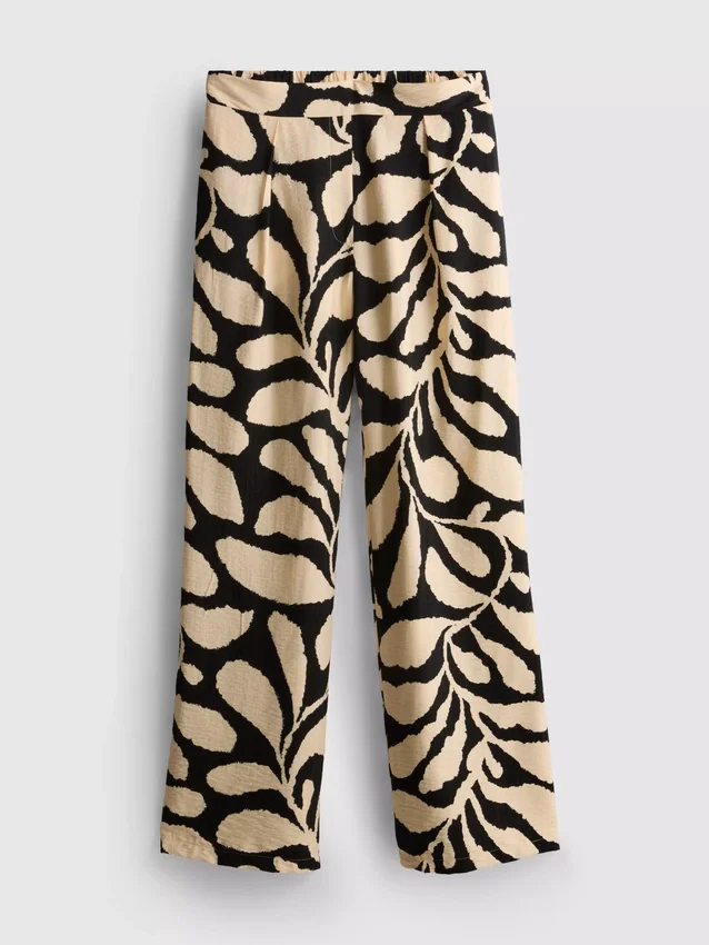 Pantalones palazzo estampados