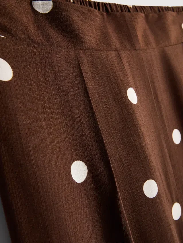 Pantalones palazzo estampados